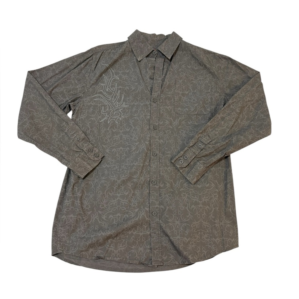 Vintage y2k Men’s button down shirt #100